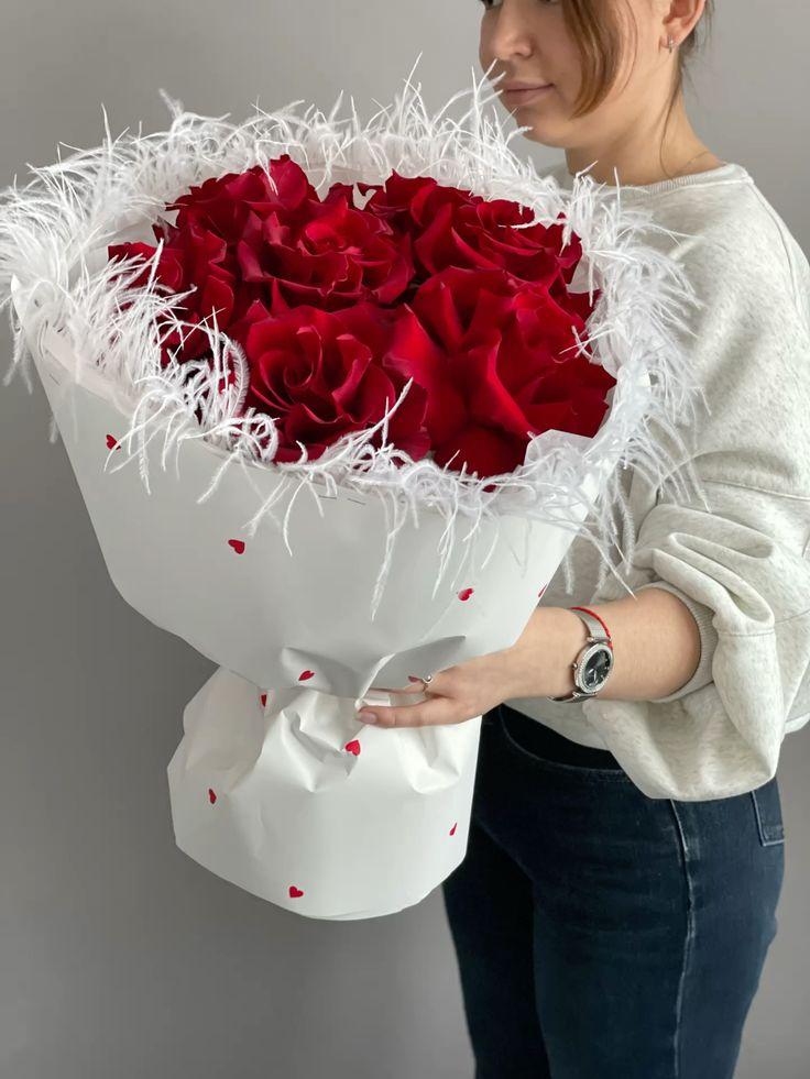 Professional floral arrangement in modern corporate setting